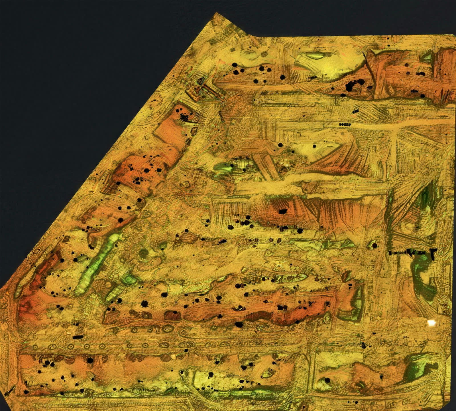 Change analysis heatmap