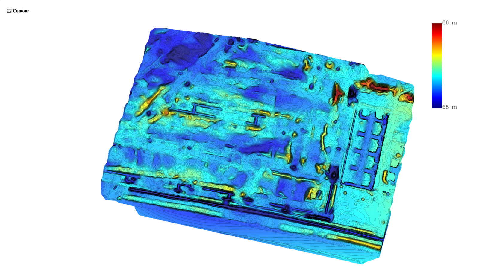 Contour map